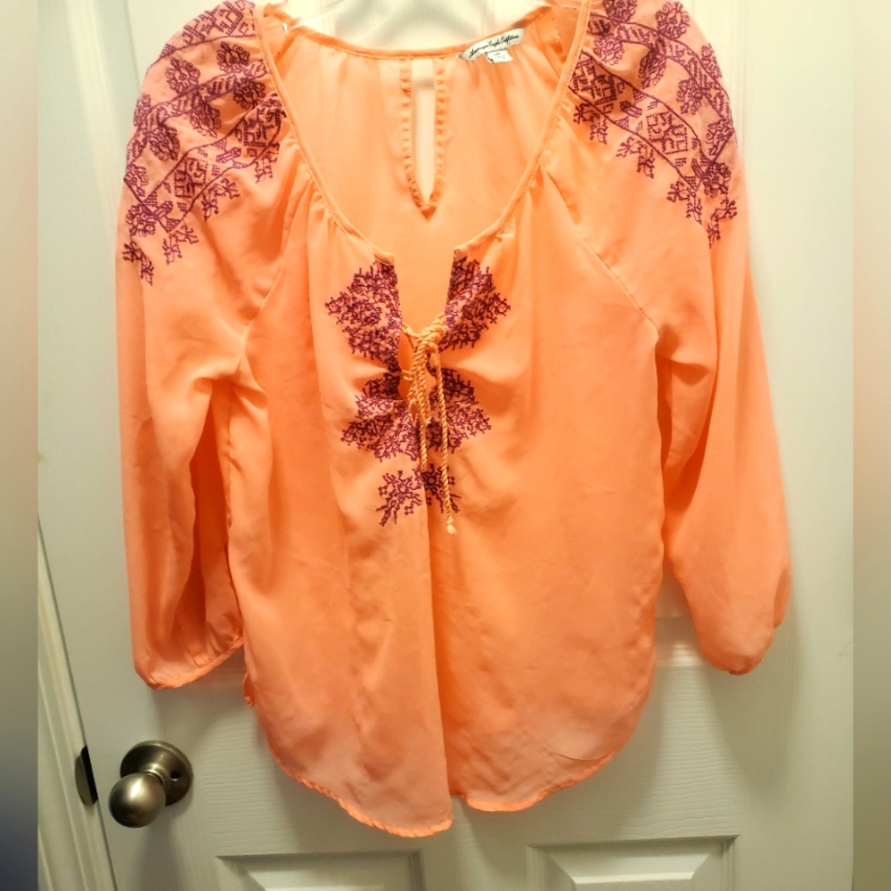 Sheer Pink Top